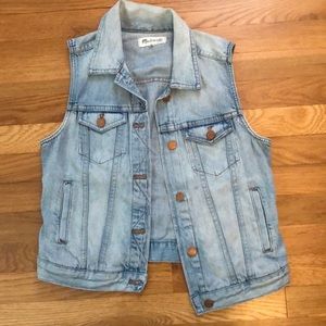 Madewell denim vest
